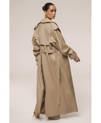 Women's The Icon PU Leather Coat