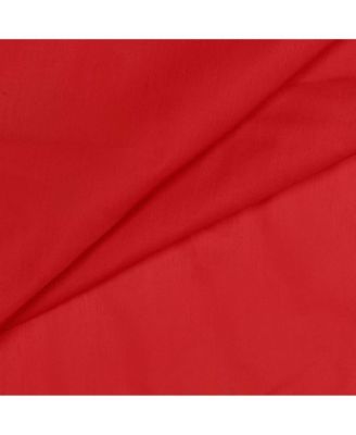 Ellis Stacey 1.5" Rod Pocket High Quality Fabric Solid Color Window Tailored Tier Pair