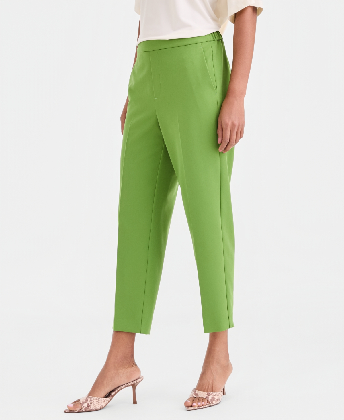 I.n.c. International Concepts Women's Cropped Pull-On Pants, Macy's Exclusive