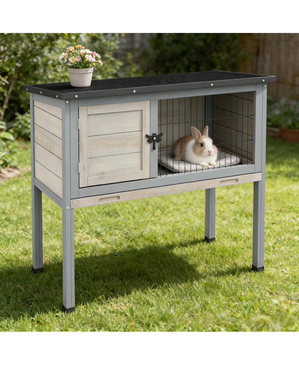 Zeus & Ruta Cat House Elevated Cat House