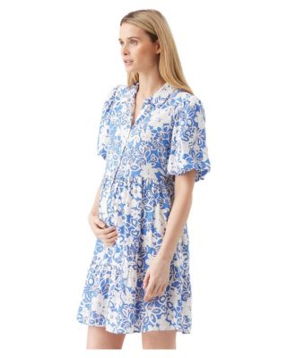 Maternity Ripe Nahla Linen Dress