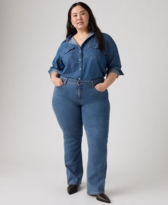 Plus Size 315 Shaping Bootcut Jeans