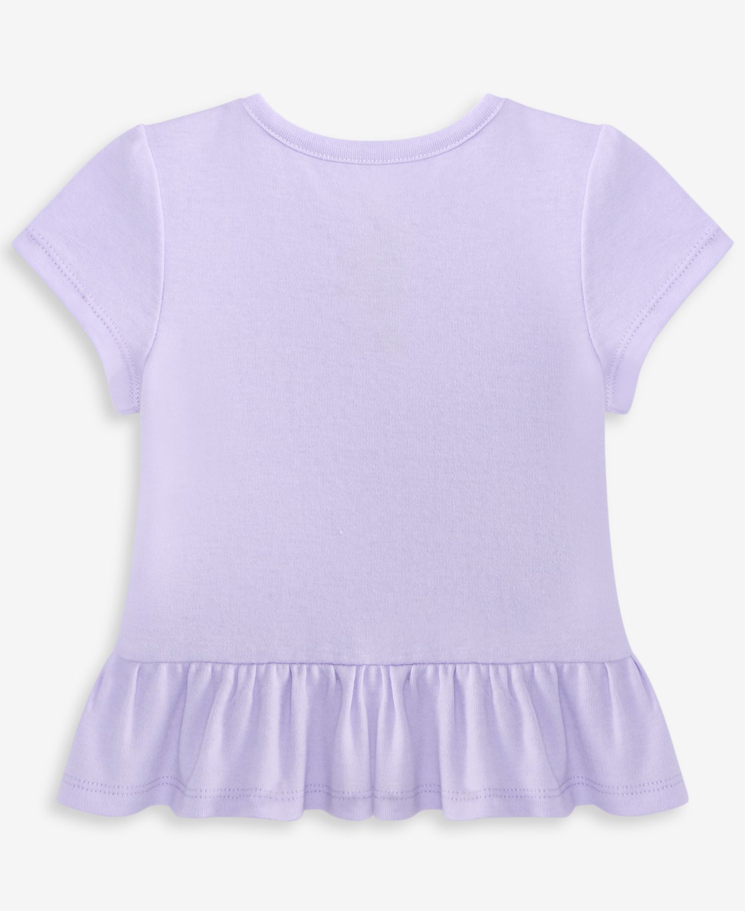 Baby Girls' 3M-24M Mix and Match Happy Peplum T-Shirt