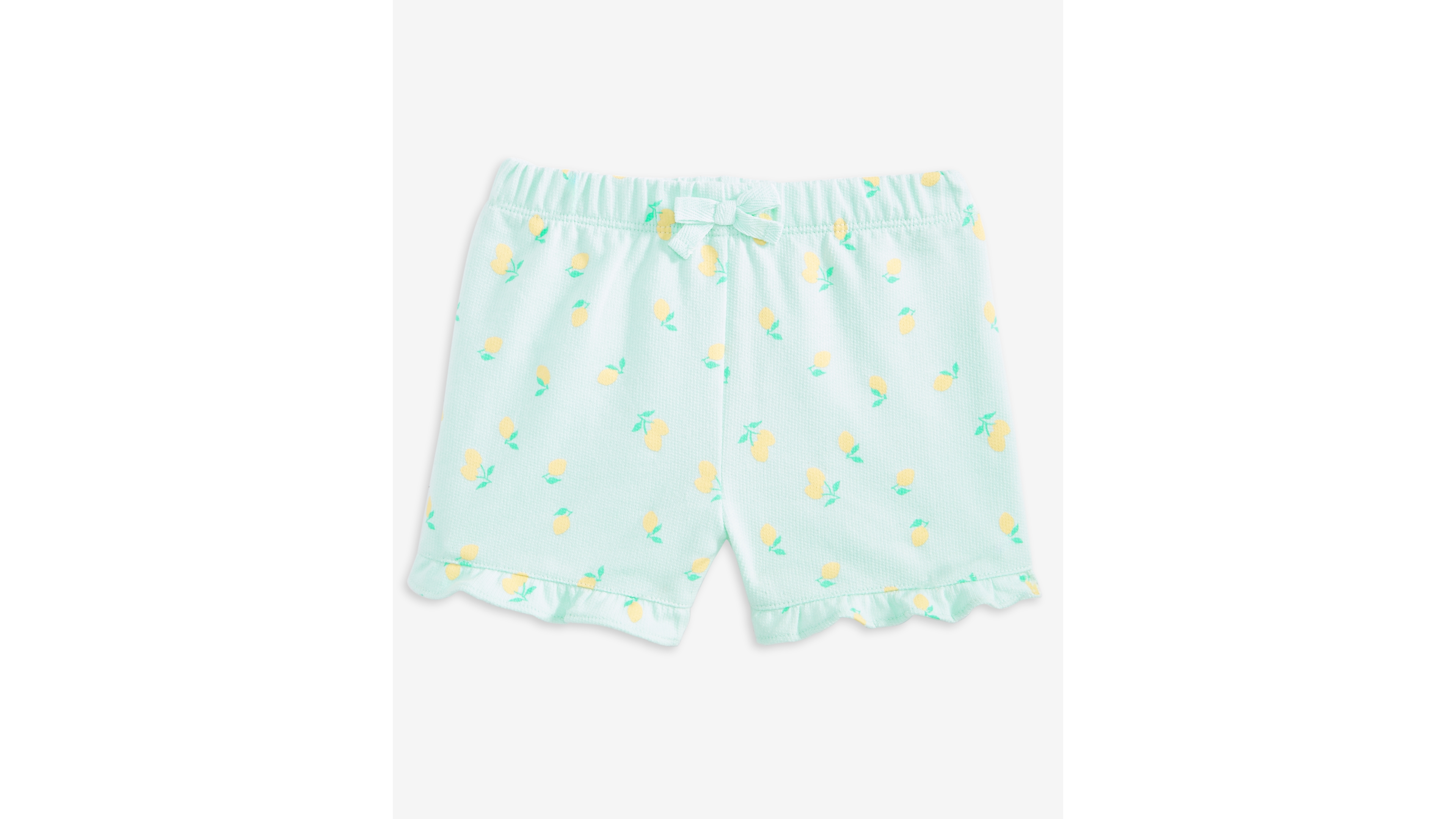 First Impressions Baby Girls' 3M-24M Mix and Match French Terry Lemon Toss Shorts, Macy's Exclusive