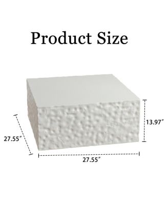 Streamdale Square Coffee Table, Modern, No Assembly Required