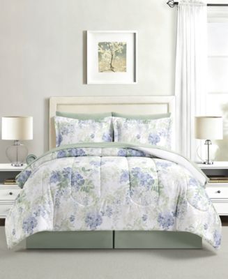 Macy's Wysteria Floral 8-Pc. Comforter Sets - Macy's