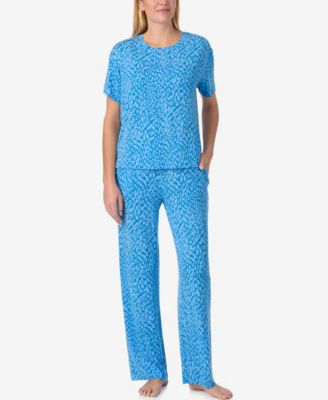 Women's Crewneck T-Shirt & Long Pants, 2-Piece Set