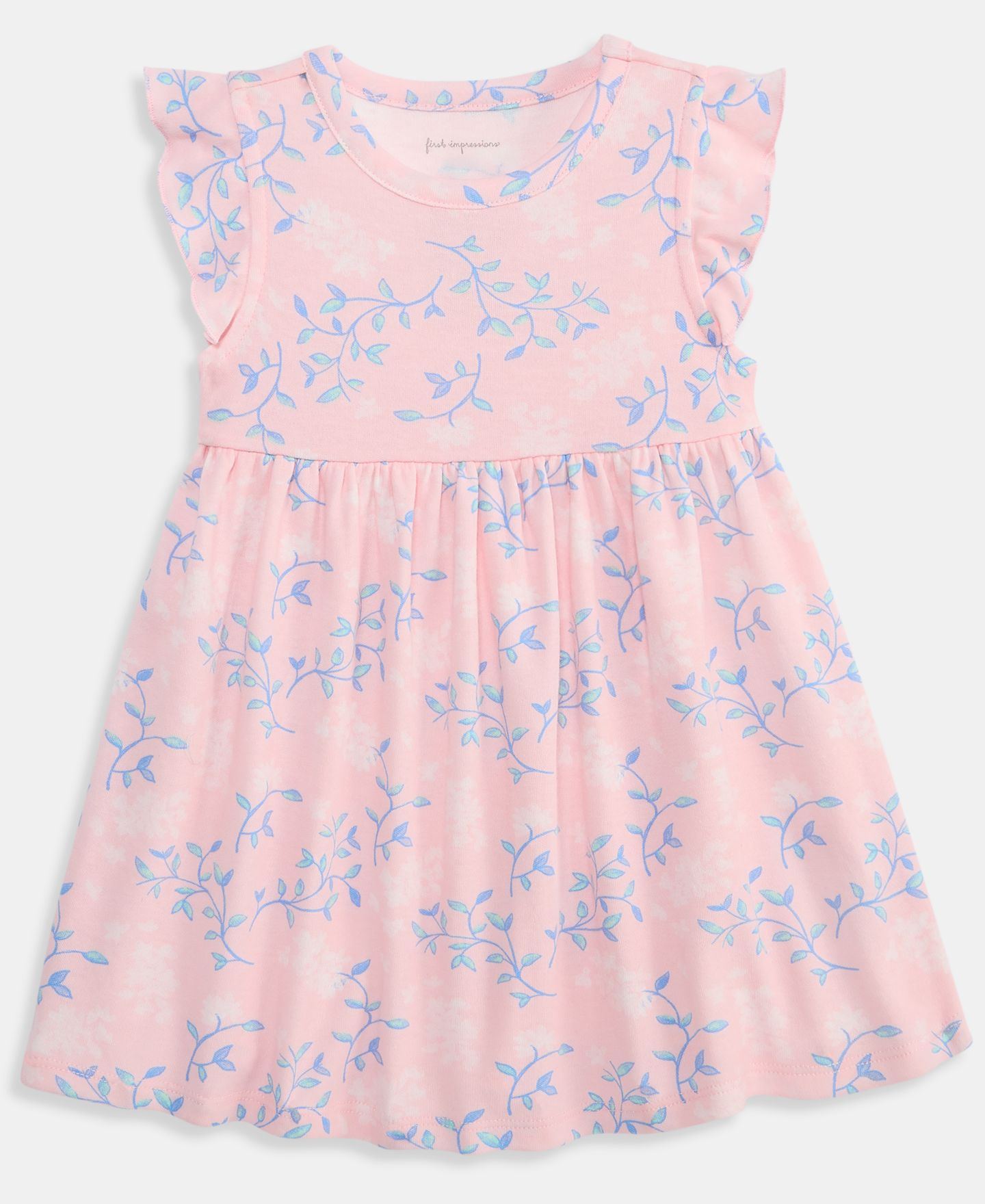 Платье First Impressions Mix and Match Country Floral-Print Dress для девочек-малышей — фото 1