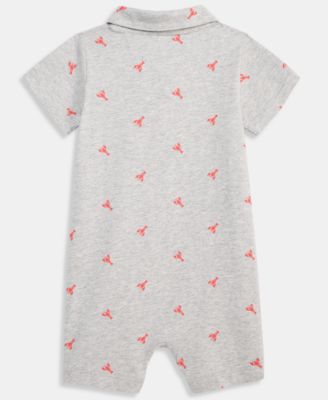 Baby Boys' Lobster Dash Cotton Sunsuit