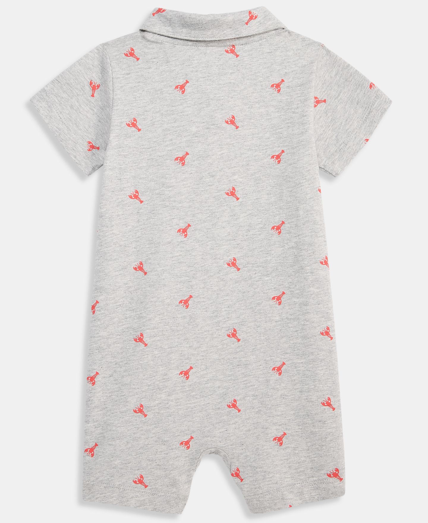 Комбинезон First Impressions 100% Cotton Romper для мальчиков-малышей, цвет: Серый — фото 2