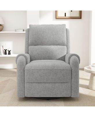 Manual Recliner Massage Chair w/ Side Storage Pocket