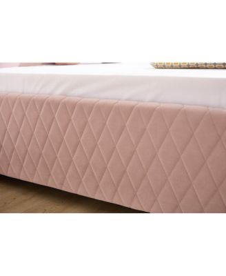 Streamdale Upholstered Daybed with Trundle (Pink)