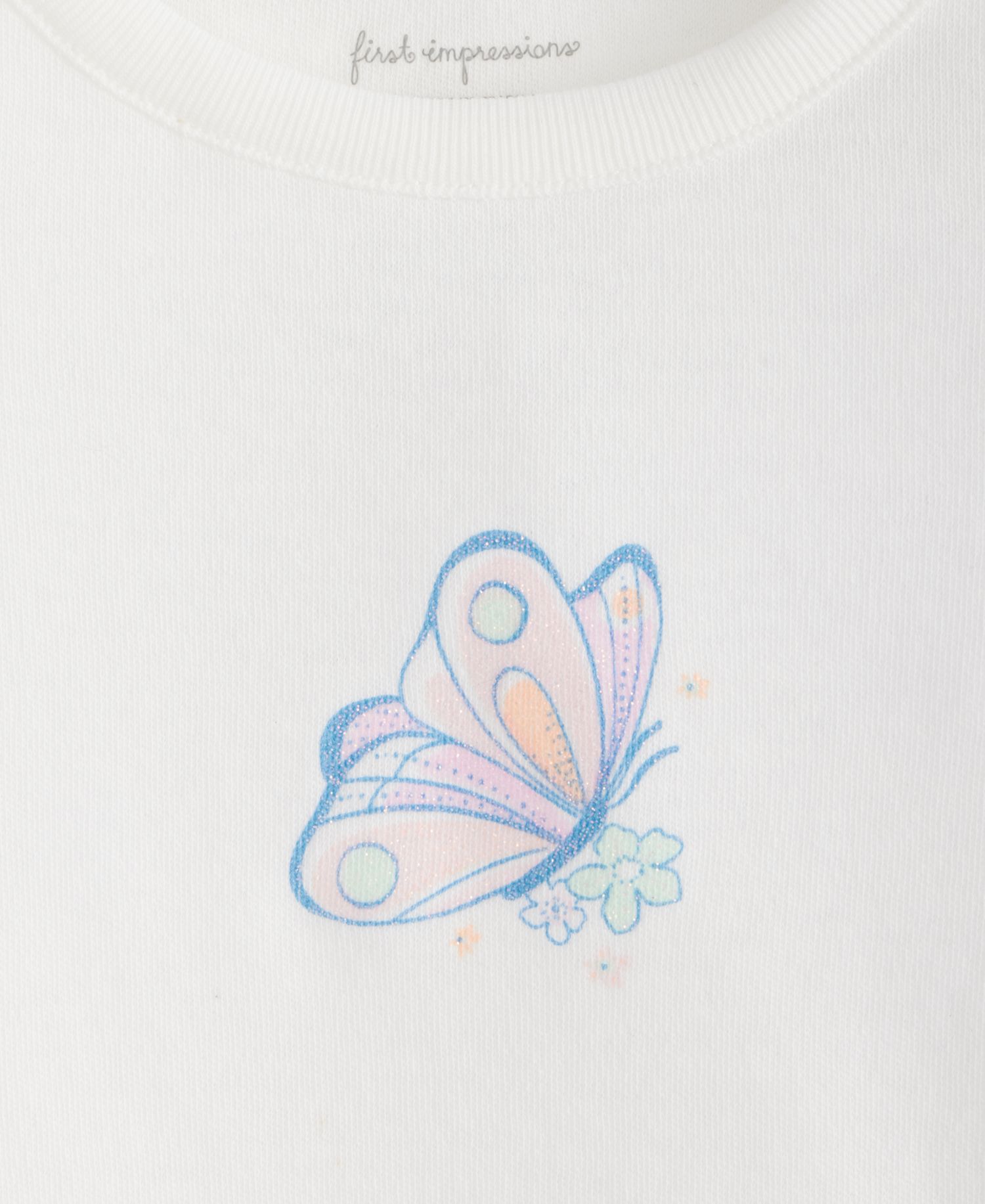 Baby Girls' 3M-24M Mix and Match Butterfly T-Shirt