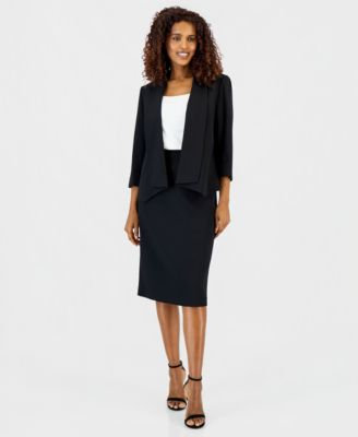 Women's Shawl Collar Open-Front Blazer
