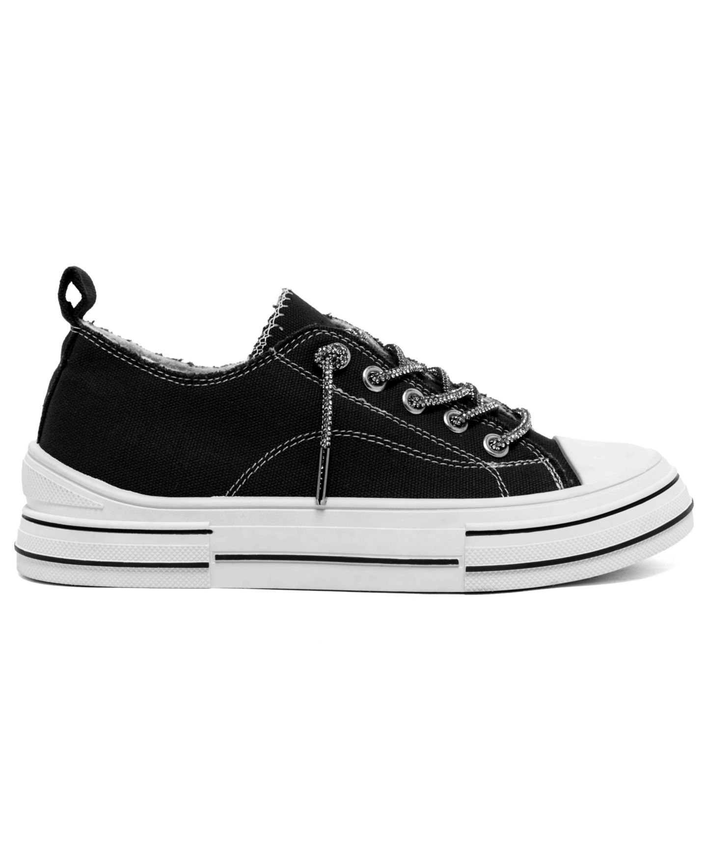 Женские кроссовки Sugar Awesome Round Toe Casual, цвет: Чёрный — фото 2