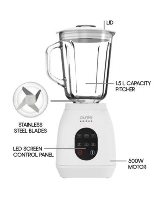 Puree 1.5 Liter LED Touchscreen Blender