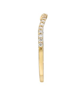 Vanilla Diamond (0.17 ct. t.w.) Bridal Ring in 14k Honey Gold