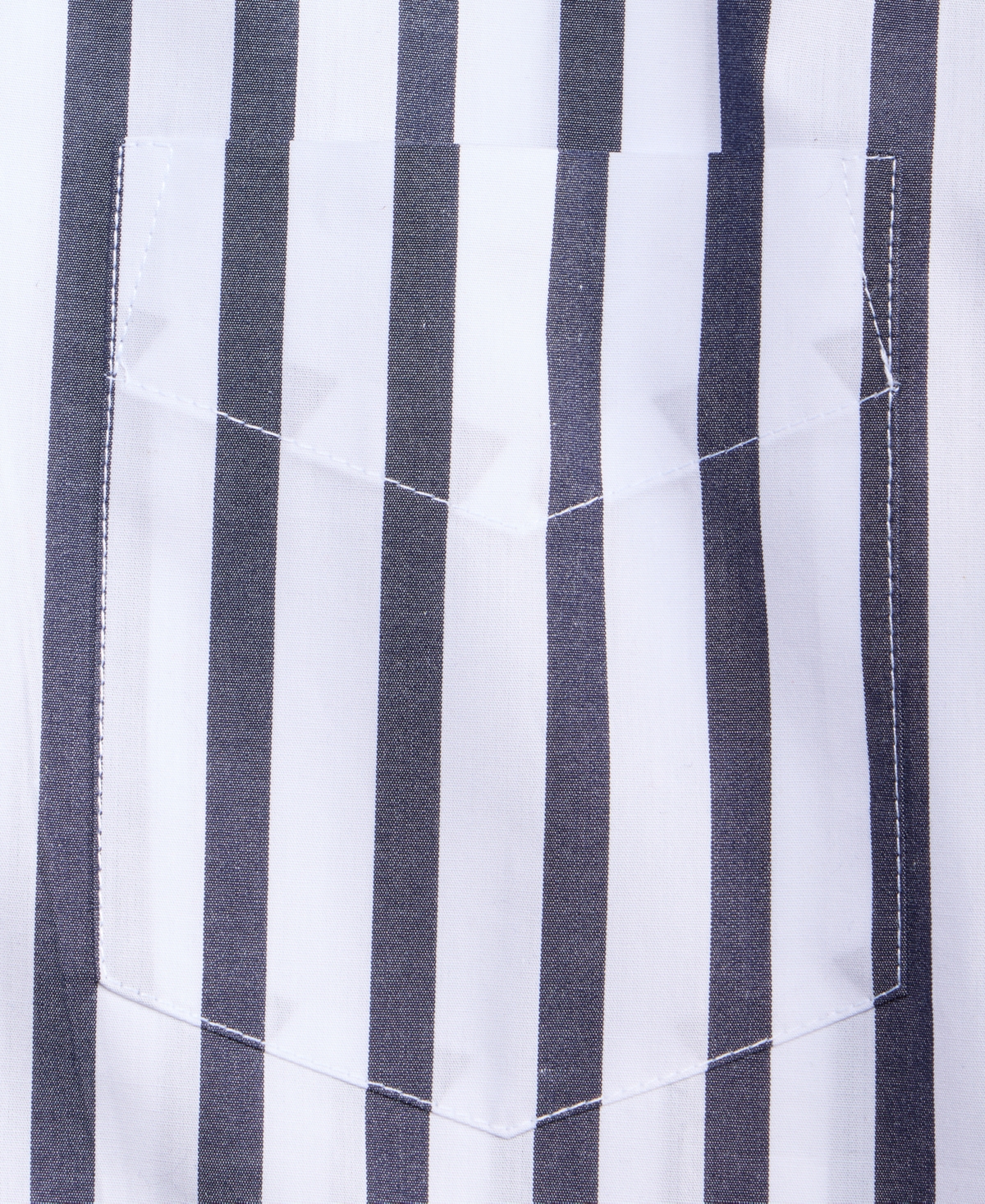 Club Room Men's Long Sleeve Poplin Shirt - Stripe Yd