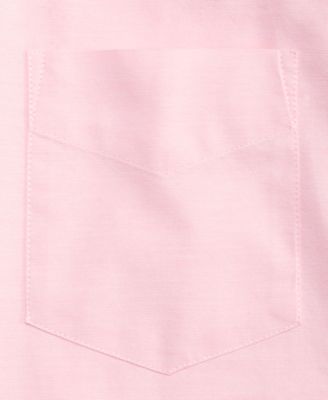 Men's Solid Stretch Oxford Cotton Shirt