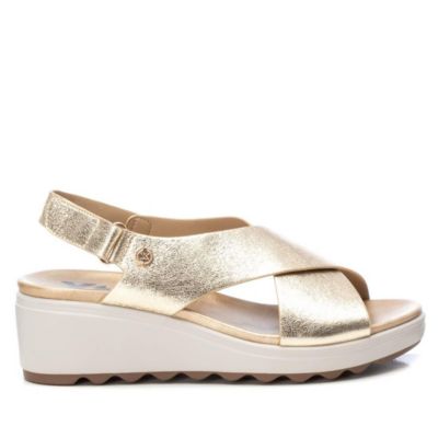 Women's Cross Strap Wedge Sandals