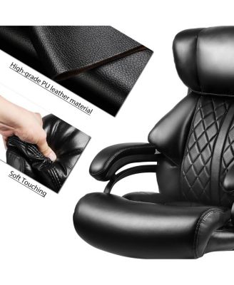 500lbs Big and Tall Office Chair for Heavy People Executive Computer Desk Chair