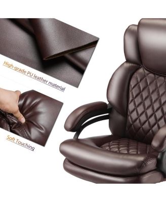 500lbs Big and Tall Office Chair for Heavy People Executive Computer Desk Chair