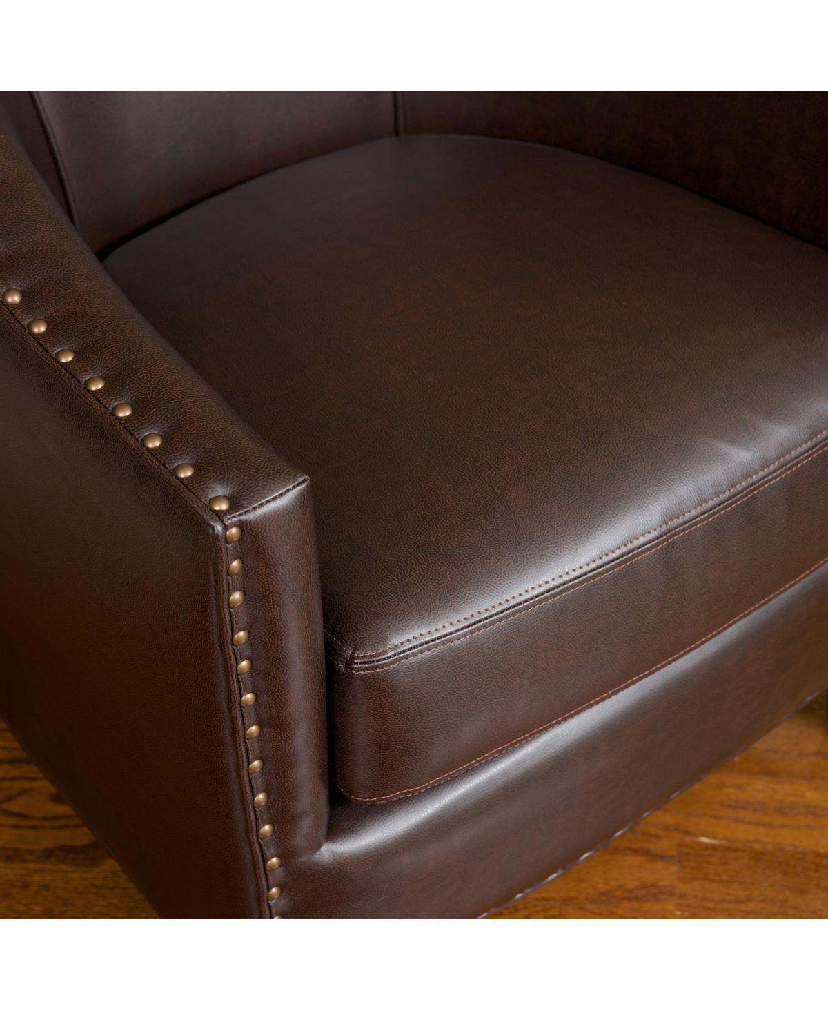 Streamdale Furniture Plush Club Chair with Studded Accents