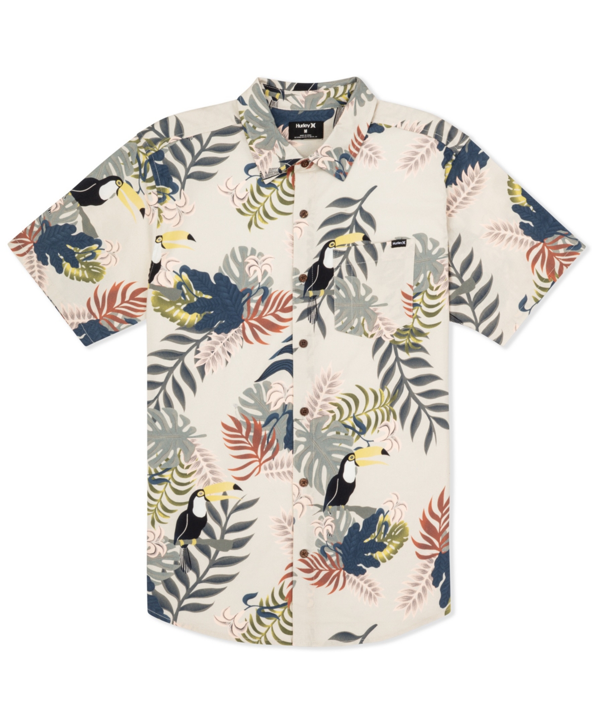 Hurley Men's Lido Stretch Short Sleeve Shirt