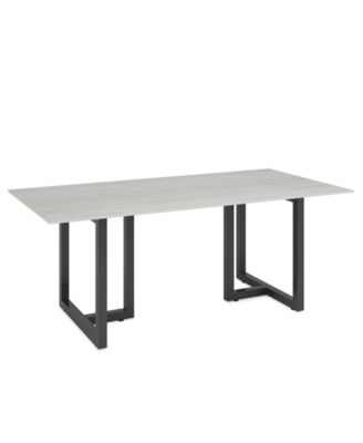 30" Emila Rectangular Sintered Stone Dining Table, Created for Macy's