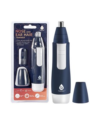 Full-Range Men's Grooming: 4-Piece Beard Care Set, Beard and Body Trimmer, Nose Trimmer, & Assorted Face and Body Wipes