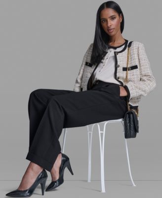 Women's Five-Button Round Neck Jacket