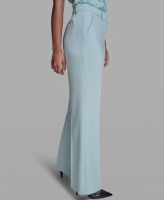 Women's Mid-Rise Wide Leg Pants