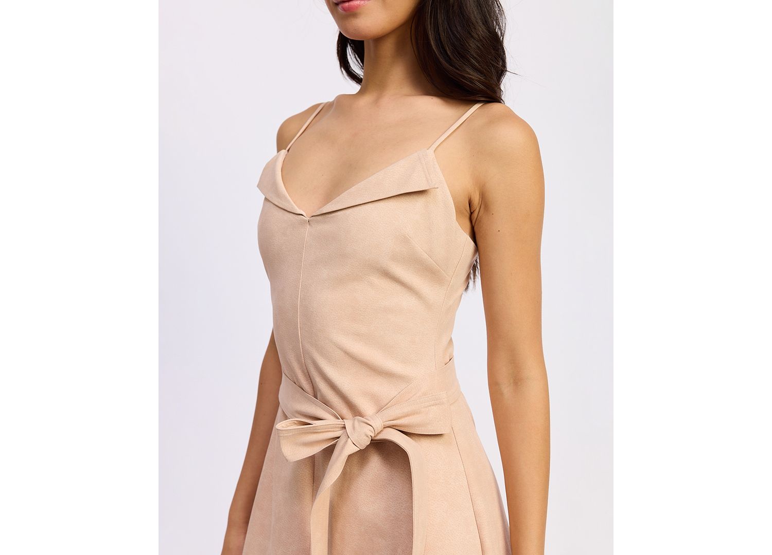 Women's Donna V-Neck Midi Dress