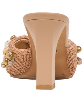 Women's Tylah Beaded Square Toe Dress Sandals