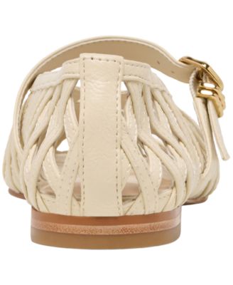 Women's Bodey Woven Round Toe Mary Jane Flats