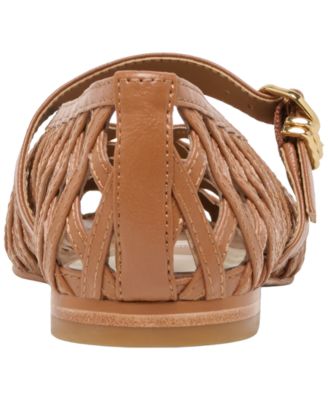 Women's Bodey Woven Round Toe Mary Jane Flats