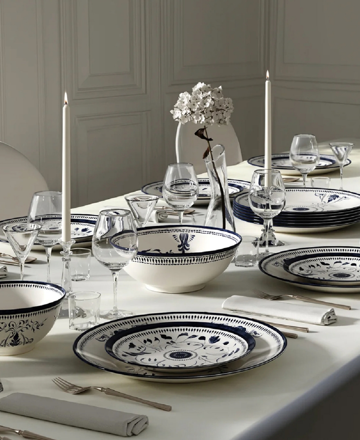 Lemieux Et Cie Bruges 4-Pc. Dinner Plates, Services for 4