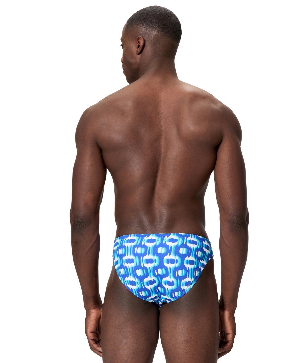 Speedo Men's Printed Mini Cut Briefs