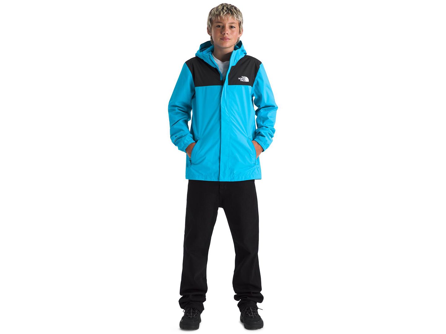 Куртка The North Face Antora Rain Hooded Jacket для мальчиков, цвет: Синий — фото 2
