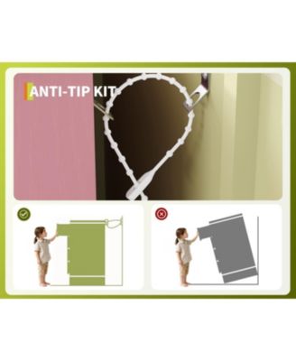 9-Drawer Tall Dresser with RGB Lights & Charging Station, App-Controlled LED Wooden Storage Chest, Pink