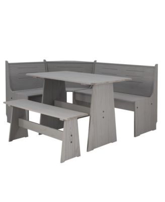 Waldron Corner Nook Set Grey Kit