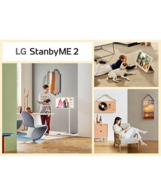 27" StandbyME 2 QHD Smart TV Portable Display with Adjustable Stand and Wi-Fi Streaming – 27LX6T