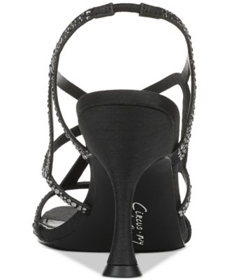 Women's Louisa Strappy Butterfly Rhinestone Dress Sandals