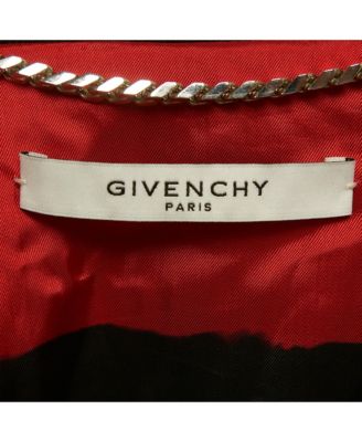 Men's Black Leather Rottweiler Patch Bomber Jacket