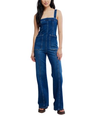Women's Suns Out Square Neck Bootcut Jumpsuit