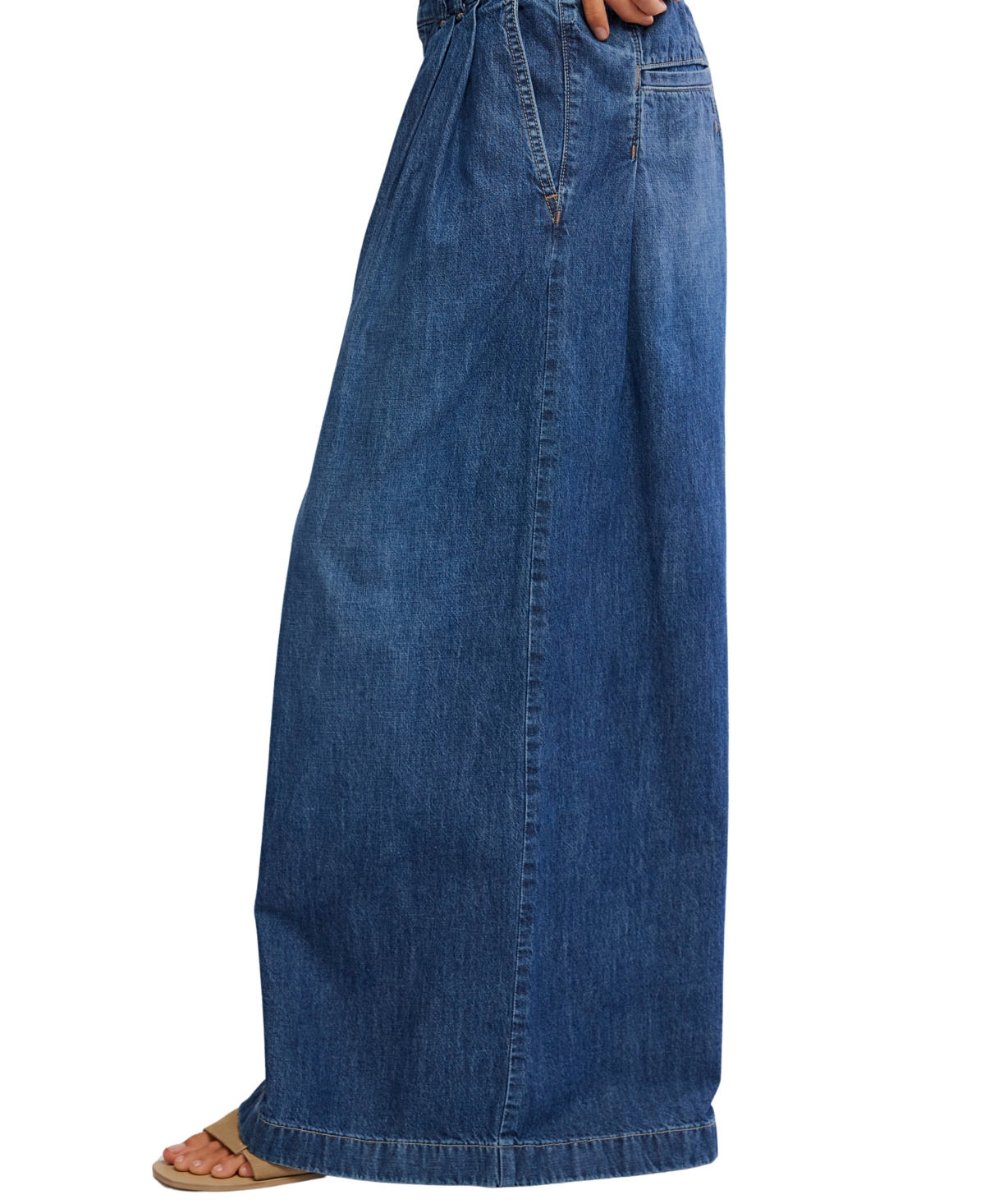 Free People Women's Scout Wide Leg Jeans