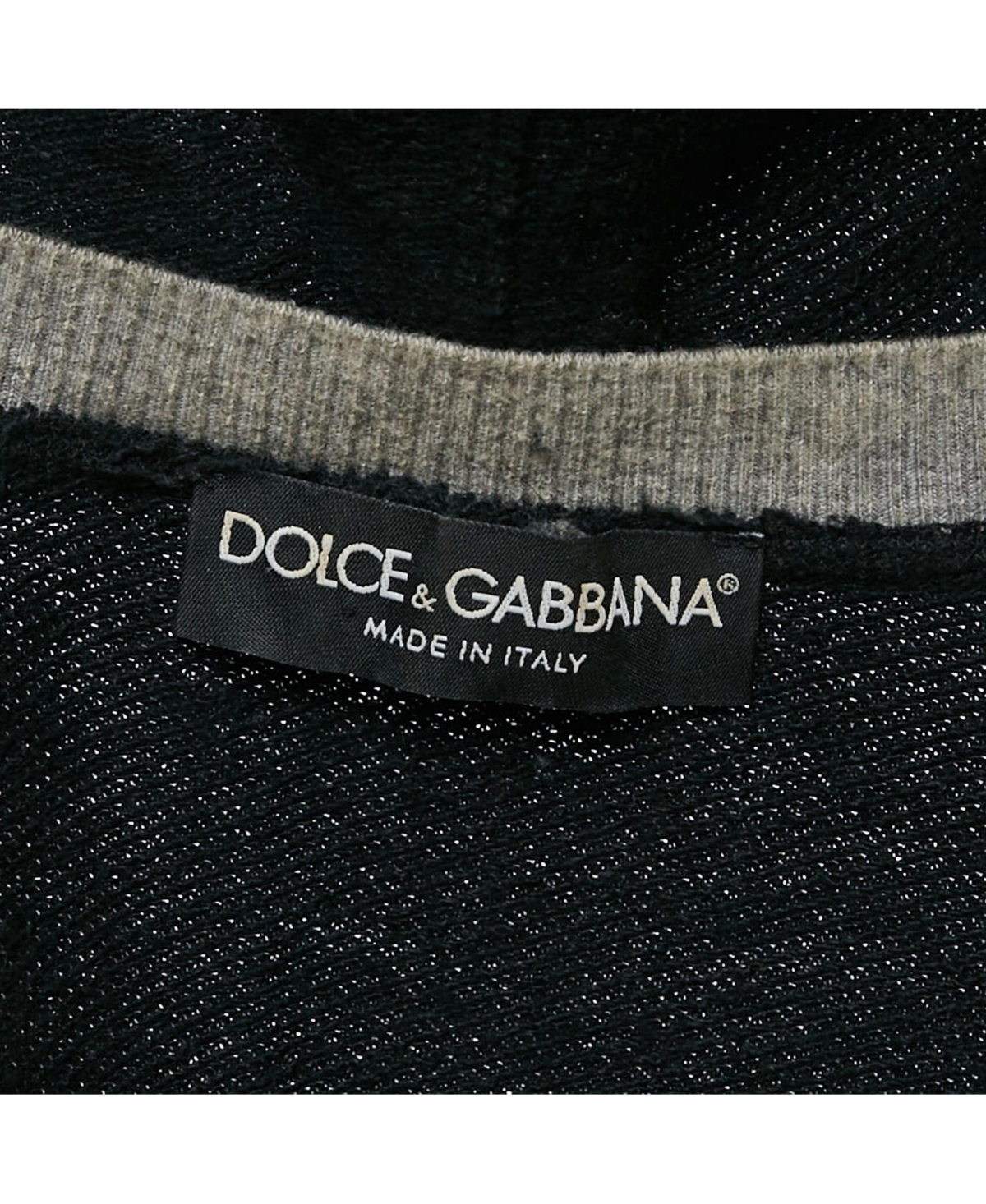 Pre-Owned Dolce & Gabbana Men's Cotton Raw Edge Jacket