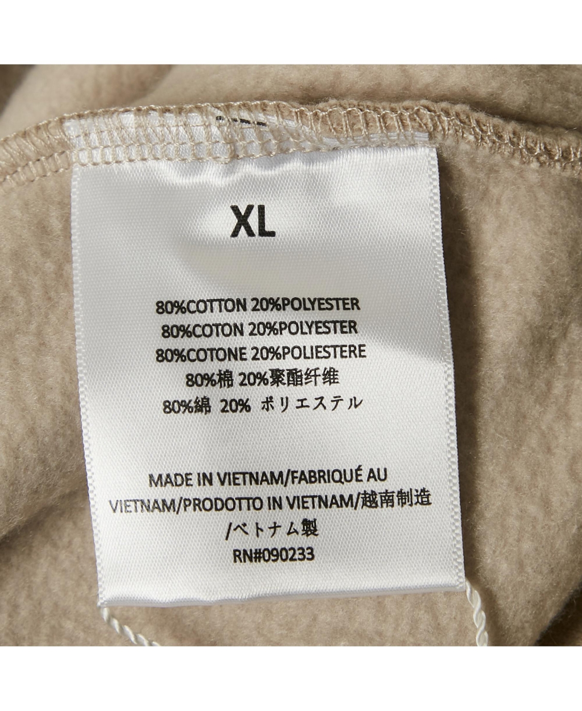 Pre-Owned Fear Of God Men's Essentials Logo Print Cotton Hoodie