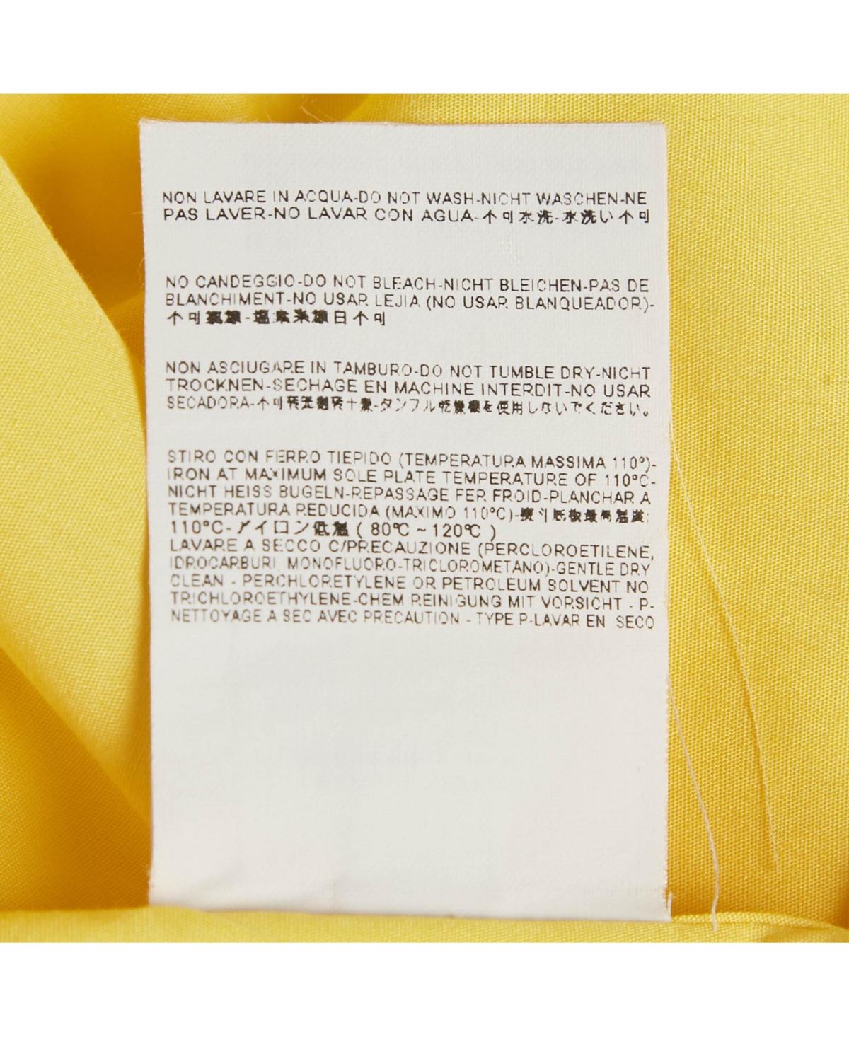 Pre-Owned Balenciaga Men's Yellow Cotton Short Sleeve Shirt