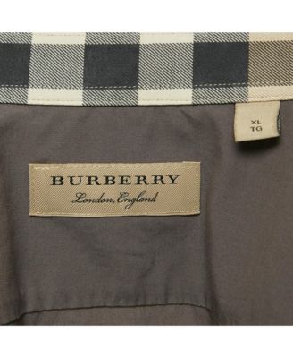 Men's Grey Cotton Long Sleeve Shirt